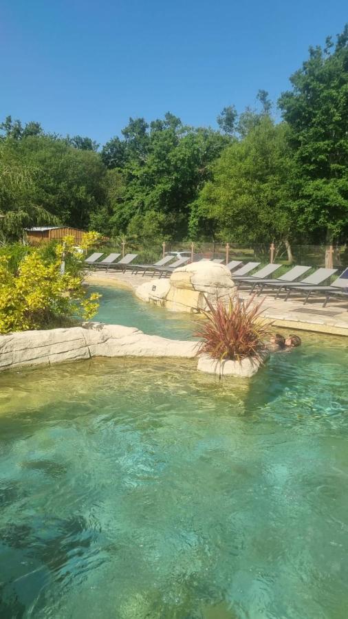 Cocon Du Lac Mobilhome 3 Chambres,6 Pers,Camping Mayotte 5 Etoiles Biscarrosse Landes Eksteriør billede